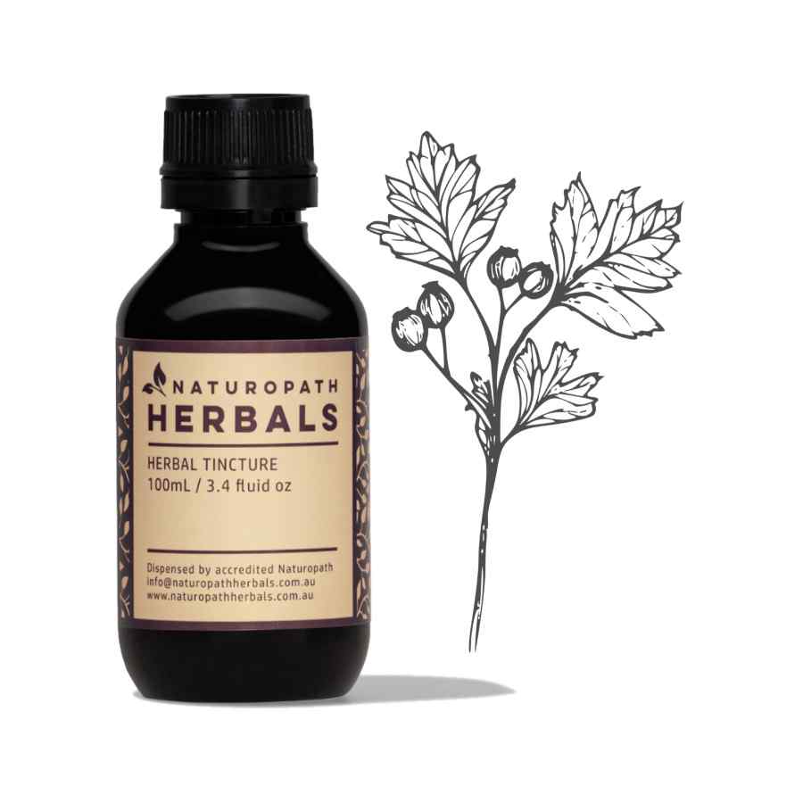 Hawthorn berry liquid extract tincture