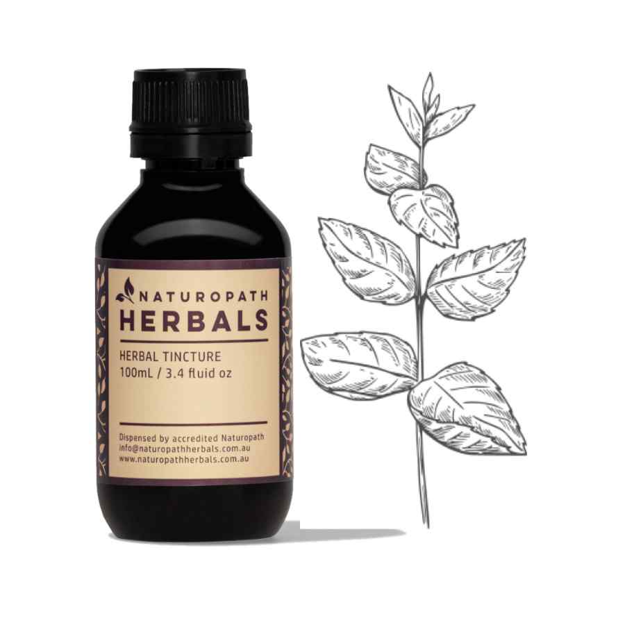 Peppermint liquid extract tincture