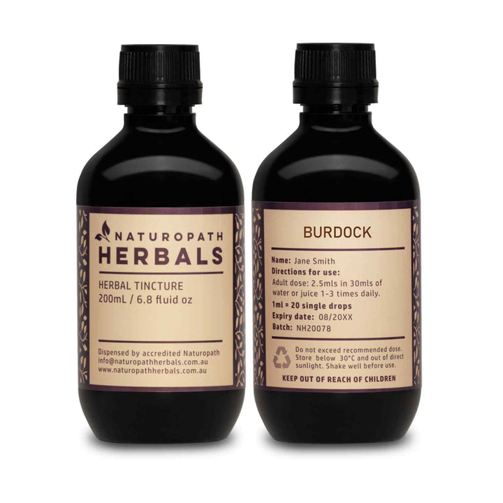 Burdock Herbal Tincture Liquid Extract
