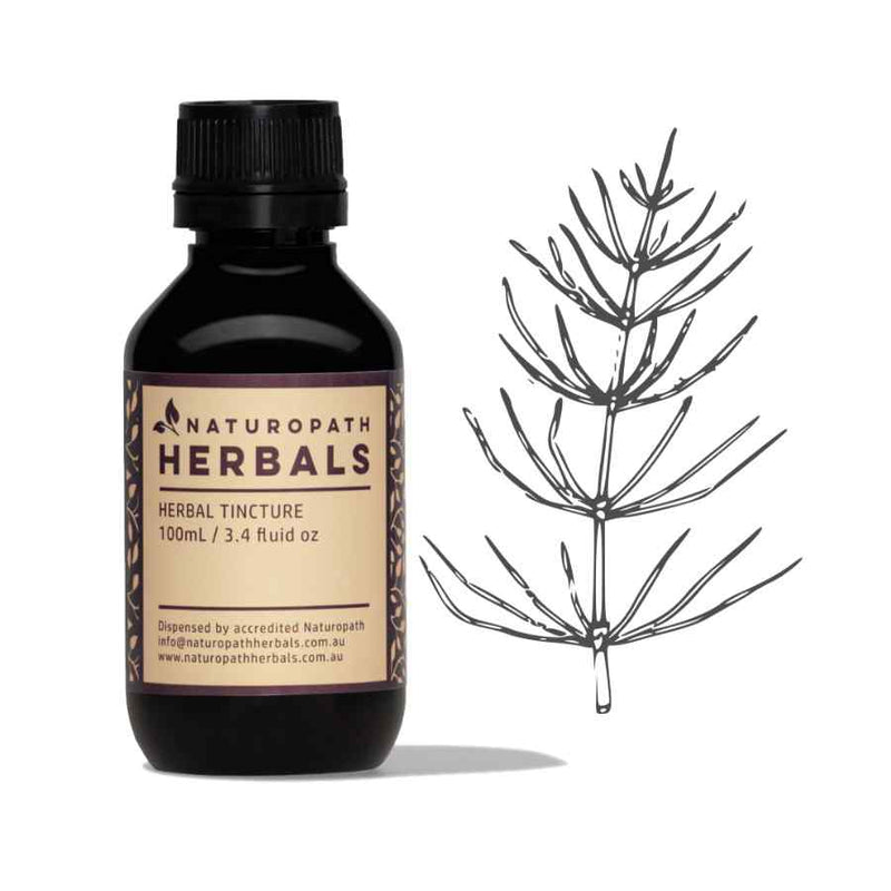Horsetail liquid extract tincture