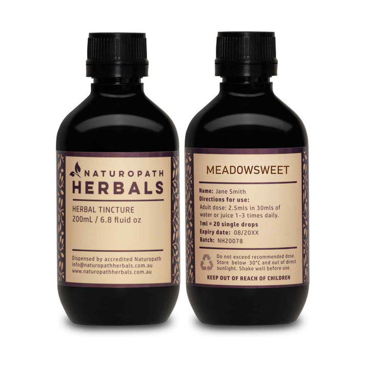 Meadowsweet Herbal Tincture Liquid Extract